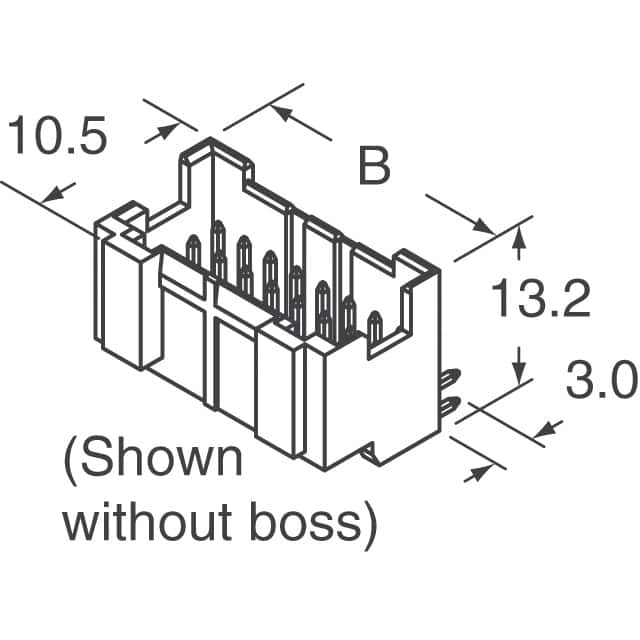 S20B-PADSS-1(LF)(SN) JST Sales America Inc.  Headers Male Pins